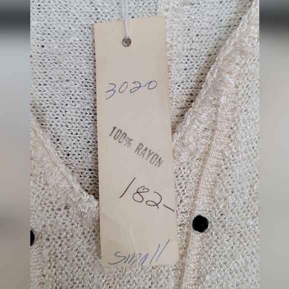 JOANI ROME vintage 80s sweater handknit - Picture 2 of 5